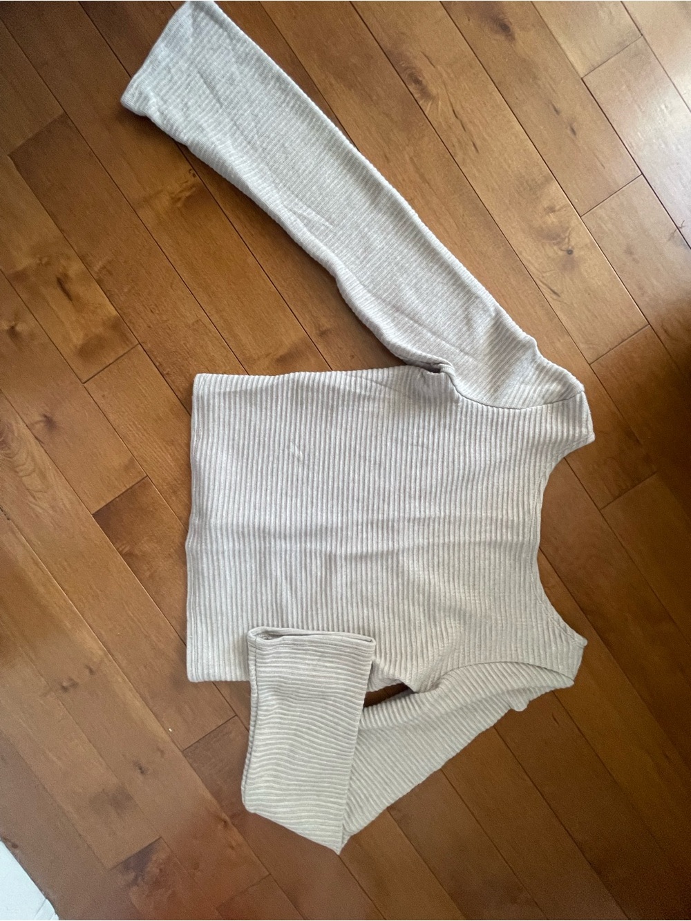 Othersea Cream Ribbed soft Sweater (New ✨)